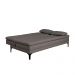 Sofá-Cama Casal 3 Lugares Prince Linho Cinza