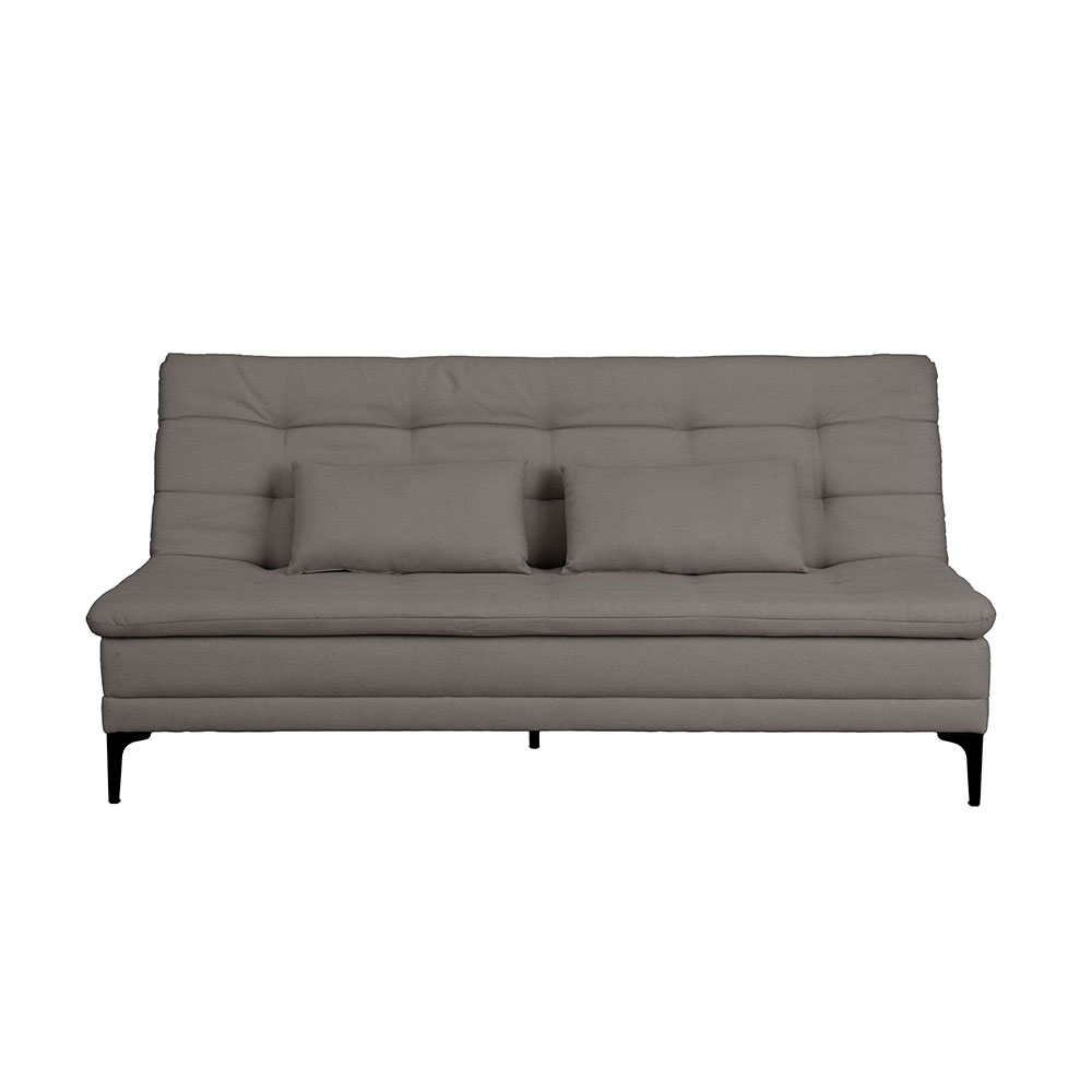 Sofá-Cama Casal 3 Lugares Prince Linho Cinza
