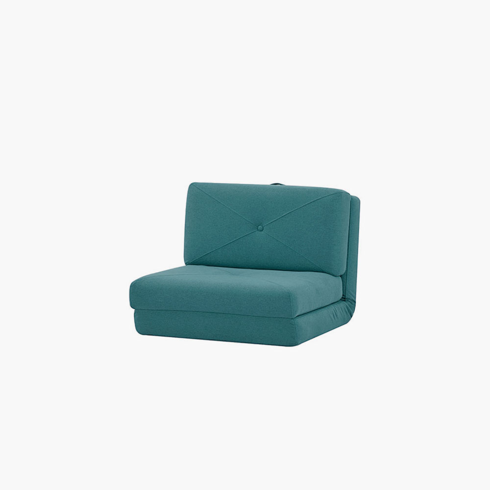 Sofá-Cama Solteiro Lucca Azul