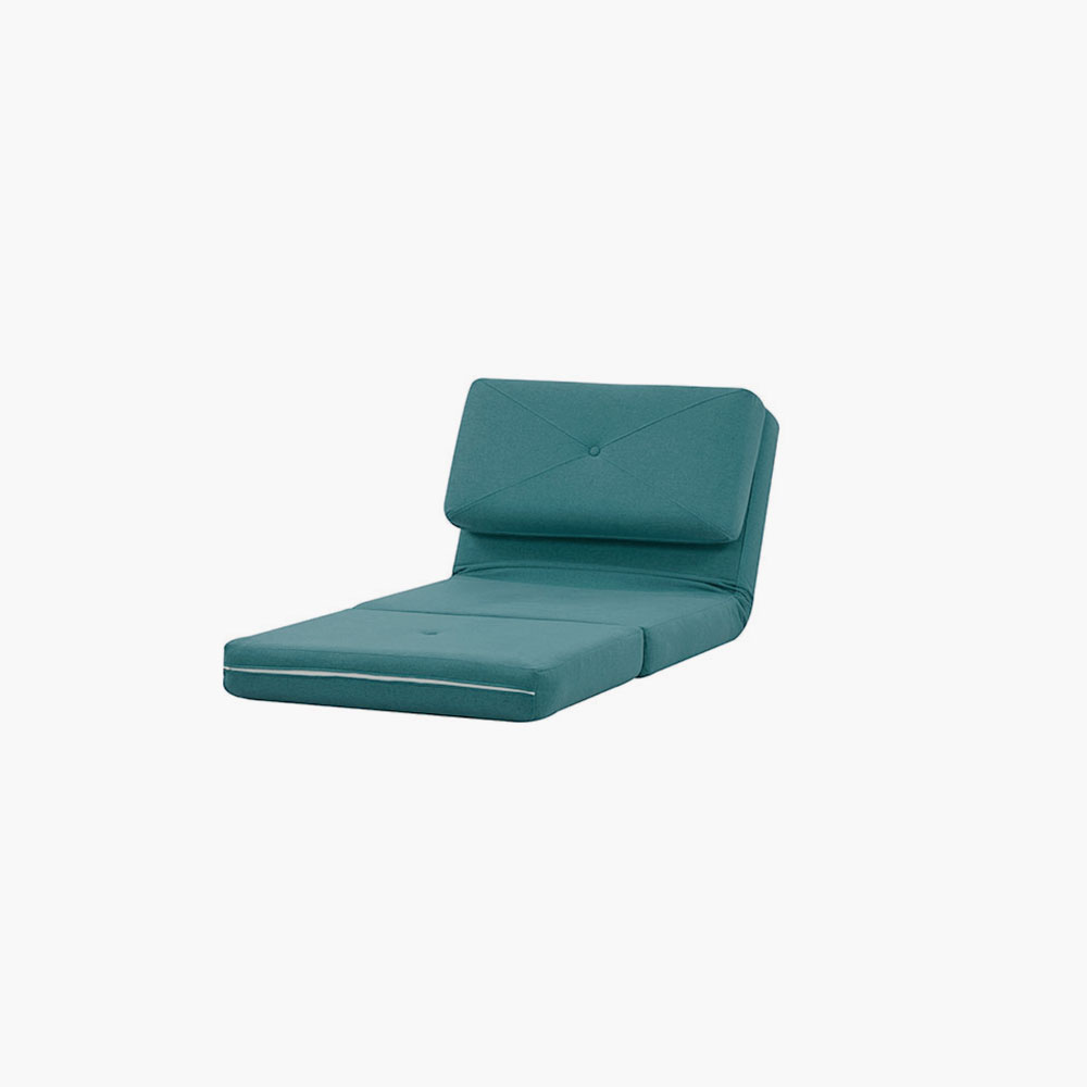 Sofá-Cama Solteiro Lucca Azul