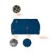 Sofá Modular 2 e 3 Lugares com Puff Soho Linho Azul Marinho