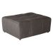 Sofá Modular 2 e 3 Lugares com Puff Soho Linho Grafite