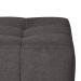 Sofá Modular 2 e 3 Lugares com Puff Soho Linho Grafite