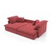 Sofá Retrátil Sem Caixa 3 lugares Solomons Velosuede Telha 214 cm