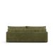 Sofá Retrátil Sem Caixa 3 lugares Solomons Velosuede Verde 214 cm