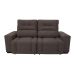 Sofá Retrátil e Reclinável 3 Lugares Blenda II Suede Café