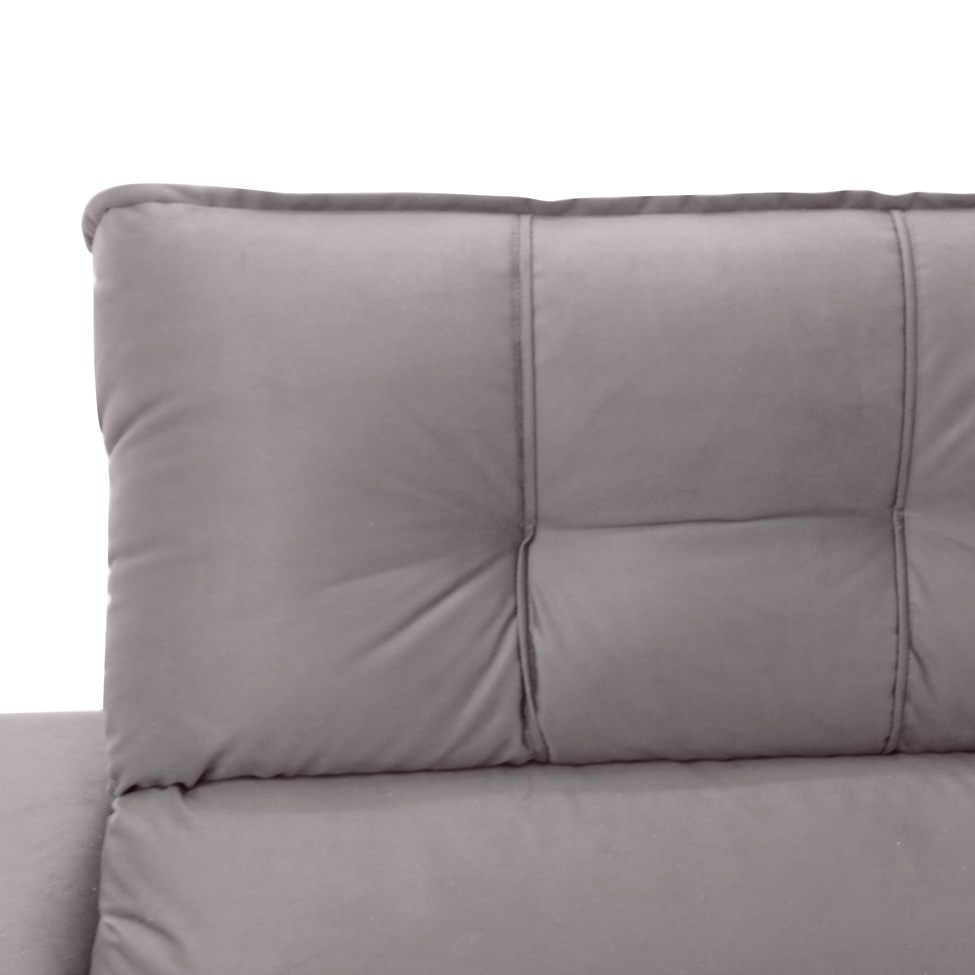 Sofá Retrátil e Reclinável 3 Lugares Oppel I Suede Bege