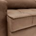 Sofá Retrátil e Reclinável 3 Lugares Oppel I Suede Marrom