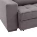 Sofá Retrátil e Reclinável 3 Lugares Oppel II Suede Bege
