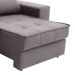Sofá Retrátil e Reclinável 3 Lugares Oppel II Suede Bege