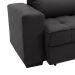 Sofá Retrátil e Reclinável 3 Lugares Oppel II Suede Cinza