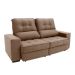Sofá Retrátil e Reclinável 3 Lugares Oppel II Suede Marrom
