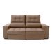 Sofá Retrátil e Reclinável 3 Lugares Oppel II Suede Marrom