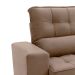 Sofá Retrátil e Reclinável 3 Lugares Oppel II Suede Marrom