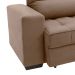 Sofá Retrátil e Reclinável 3 Lugares Oppel II Suede Marrom