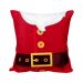Almofada Decoração para Natal 2 Unidades Estampada de Suede 40cm x 40cm com Refil de Silicone