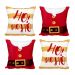 Almofada Decorativa para Natal com Refil Tecido Suede 40cm x 40cm Estampada