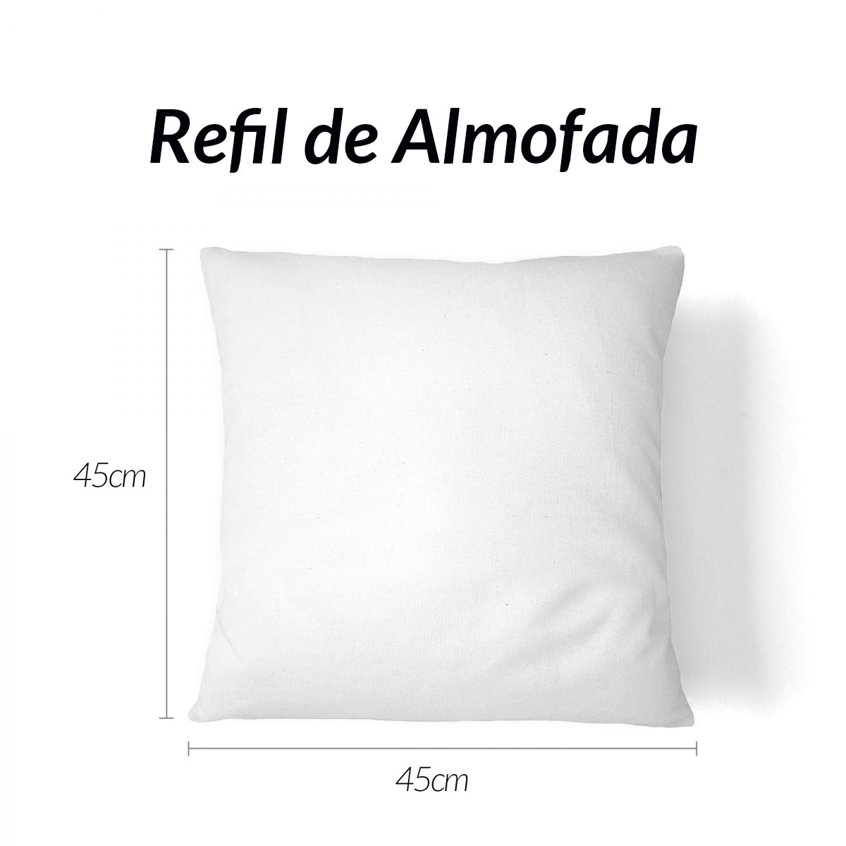 Almofada Natalina de Suede 40cm x 40cm Estampada Papai Noel na Chaminé com Refil de Silicone