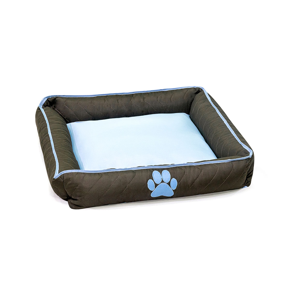 Cama Pet Extra Grande Nick 70cm x 70cm x 15cm Azul