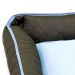 Cama Pet Extra Grande Nick 70cm x 70cm x 15cm Azul