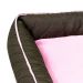 Cama Pet Extra Grande Nick 70cm x 70cm x 15cm Rosa