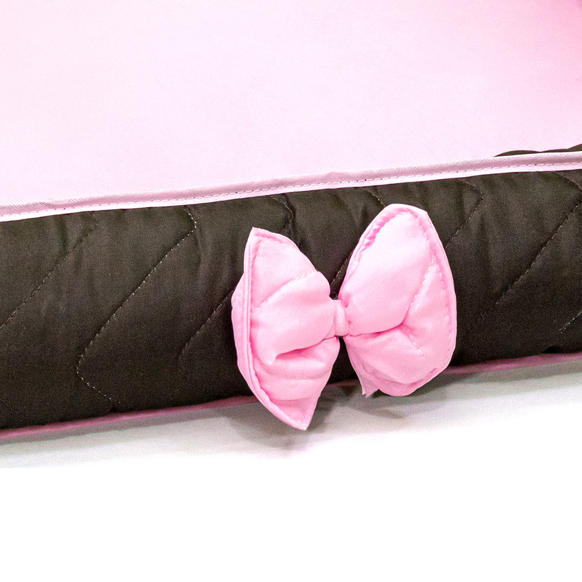 Cama Pet Extra Grande Nick 70cm x 70cm x 15cm Rosa