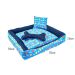 Cama Pet Extra Grande Onix 70cm x 70cm x 15cm Com Almofadas Decorativa