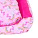 Cama Pet Extra Grande Onix 70cm x 70cm x 15cm Com Almofadas Decorativa
