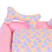 Cama Pet Extra Grande Onix 70cm x 70cm x 15cm Com Almofadas Decorativa