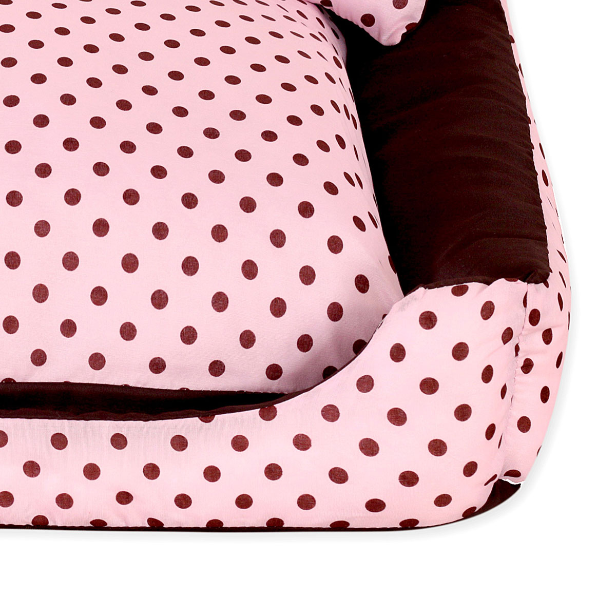 Cama Pet Extra Grande Onix 70cm x 70cm x 15cm Lulu Com Almofadas Decorativa