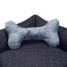Cama Pet Grande Impermeável 70cm x 70cm x 20cm Chumbo Com Almofada Decorativa