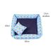 Cama Pet Grande Simples Top 60cm x 60cm x 15cm Balão Com Almofada Decorativa