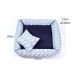 Cama Pet Grande Simples Top 60cm x 60cm x 15cm Luck Com Almofada Decorativa