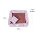 Cama Pet Grande Simples Top 60cm x 60cm x 15cm Lulu Com Almofada Decorativa
