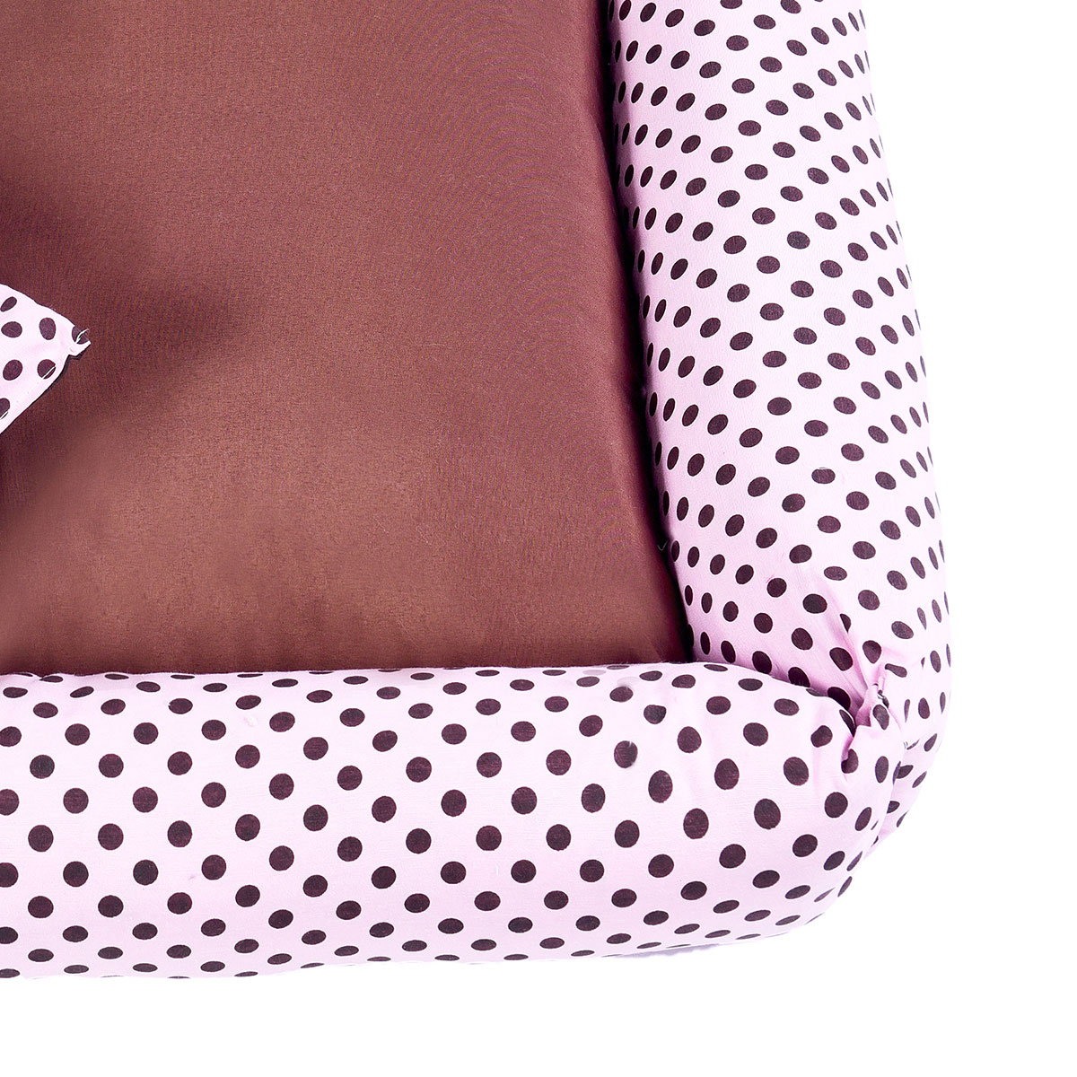 Cama Pet Grande Simples Top 60cm x 60cm x 15cm Lulu Com Almofada Decorativa