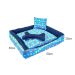 Cama Pet Média 50cm x 50cm x 15cm Balão Com Almofadas Decorativa