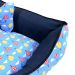 Cama Pet Média 60cm x 60cm x 20cm Balão Com Almofada Decorativa