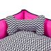 Cama Pet Média 60cm x 60cm x 20cm Criative Pink Com Almofada Decorativa