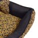 Cama Pet Média 60cm x 60cm x 20cm Girassol Com Almofada Decorativa