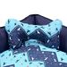 Cama Pet Média Pop 60cm x 60cm x 20cm Turquesa Com Almofada Decorativa