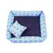 Cama Pet Médio Simples Top 50cm x 50cm x 15cm Balão Com Almofada Decorativa
