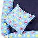 Cama Pet Médio Simples Top 50cm x 50cm x 15cm Balão Com Almofada Decorativa