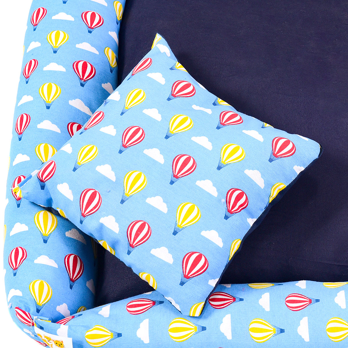 Cama Pet Médio Simples Top 50cm x 50cm x 15cm Balão Com Almofada Decorativa