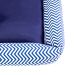 Cama Pet Médio Simples Top 50cm x 50cm x 15cm Criative Azul Com Almofada Decorativa