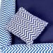 Cama Pet Médio Simples Top 50cm x 50cm x 15cm Criative Azul Com Almofada Decorativa