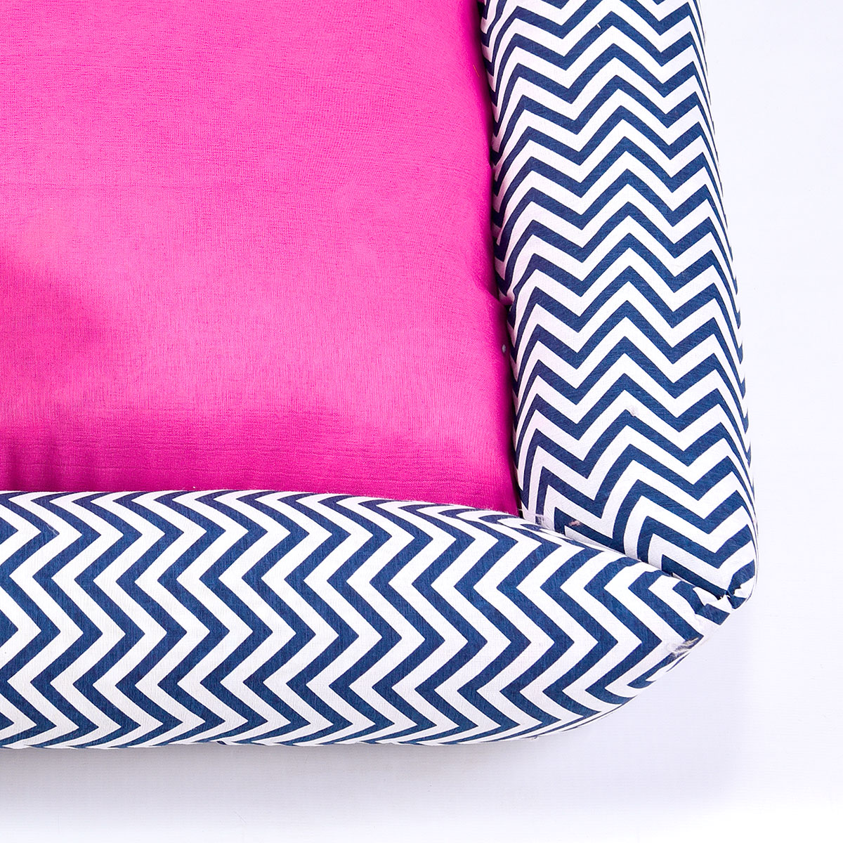 Cama Pet Médio Simples Top 50cm x 50cm x 15cm Criative Pink Com Almofada Decorativa