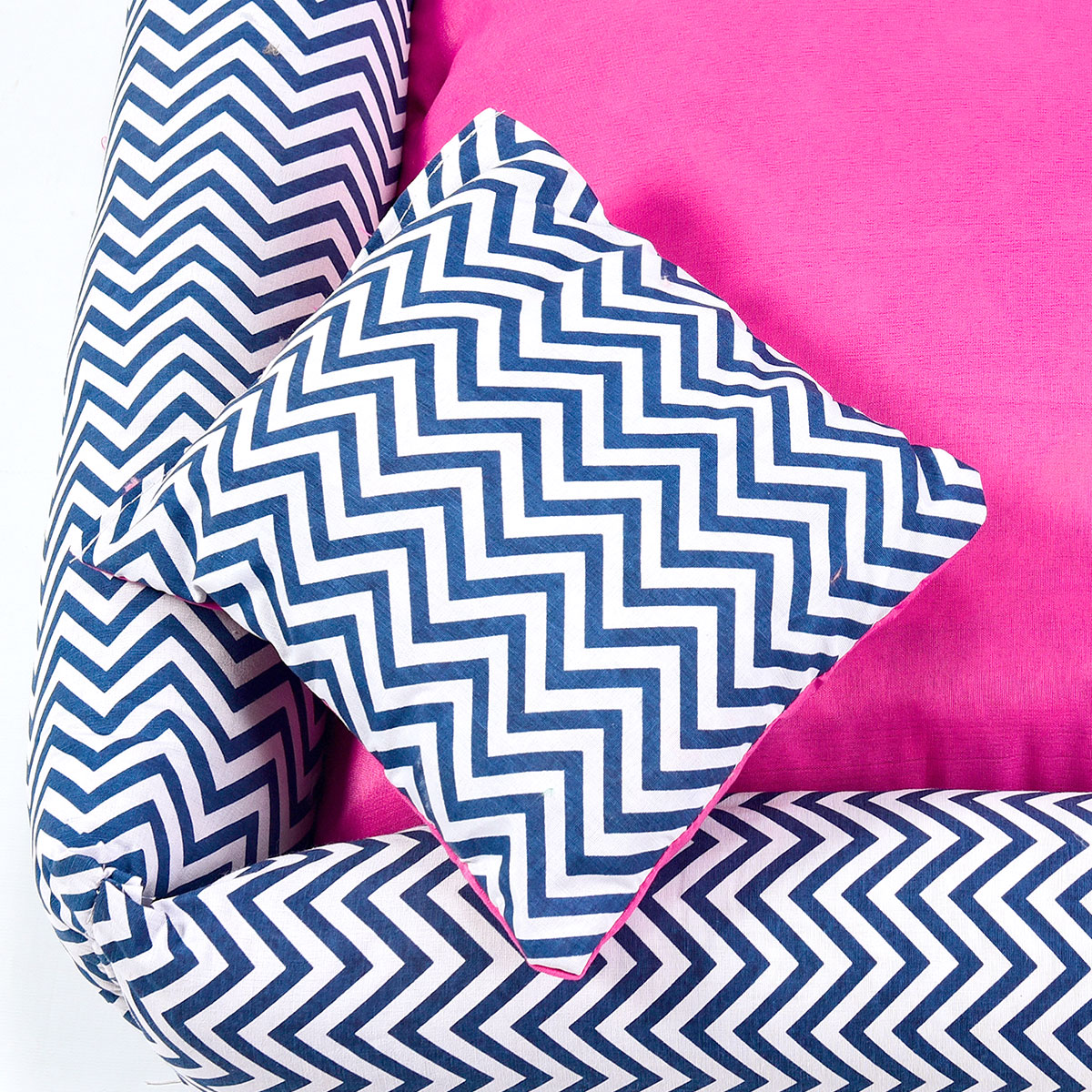 Cama Pet Médio Simples Top 50cm x 50cm x 15cm Criative Pink Com Almofada Decorativa