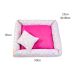 Cama Pet Médio Simples Top 50cm x 50cm x 15cm Laica Com Almofada Decorativa