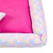 Cama Pet Médio Simples Top 50cm x 50cm x 15cm Laica Com Almofada Decorativa