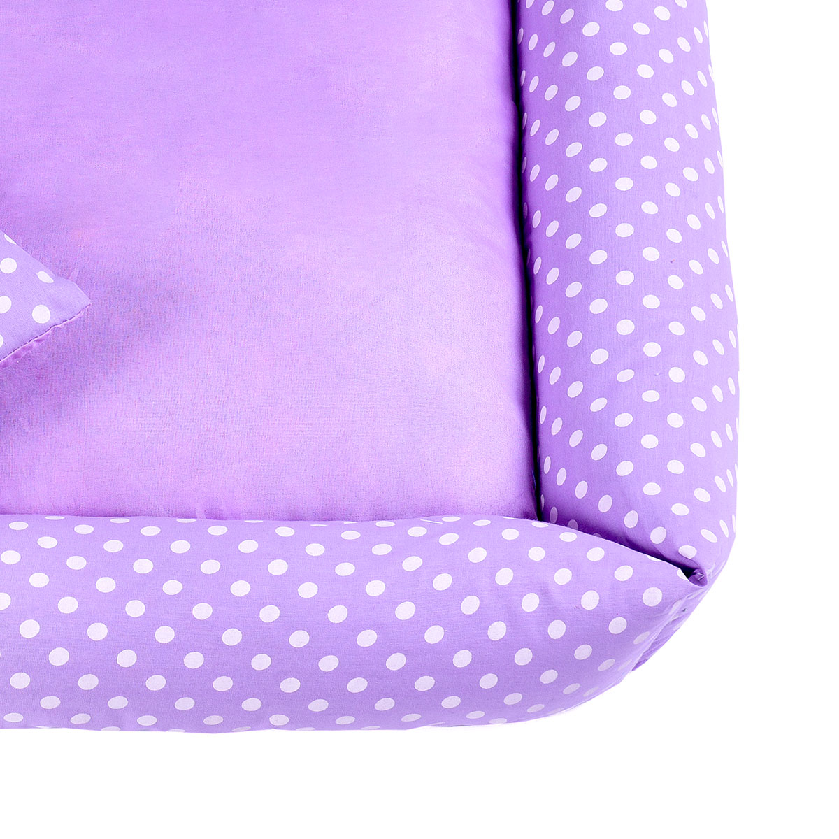 Cama Pet Médio Simples Top 50cm x 50cm x 15cm Mila Com Almofada Decorativa